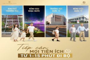 THE GLOBAL CITY: TIẾP CẬN MỌI TIỆN ÍCH CHỈ TỪ 1-15 PHÚT ĐI BỘ