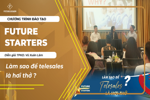 Làm sao để telesales là hơi thở ?