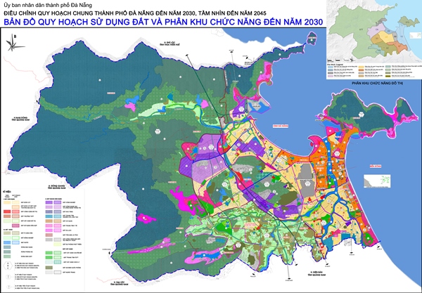 ĐIỀU CHỈNH QUY HOẠCH CHUNG THÀNH PHỐ ĐÀ NẴNG ĐẾN NĂM 2030, TẦM NHÌN ĐẾN NĂM 2050