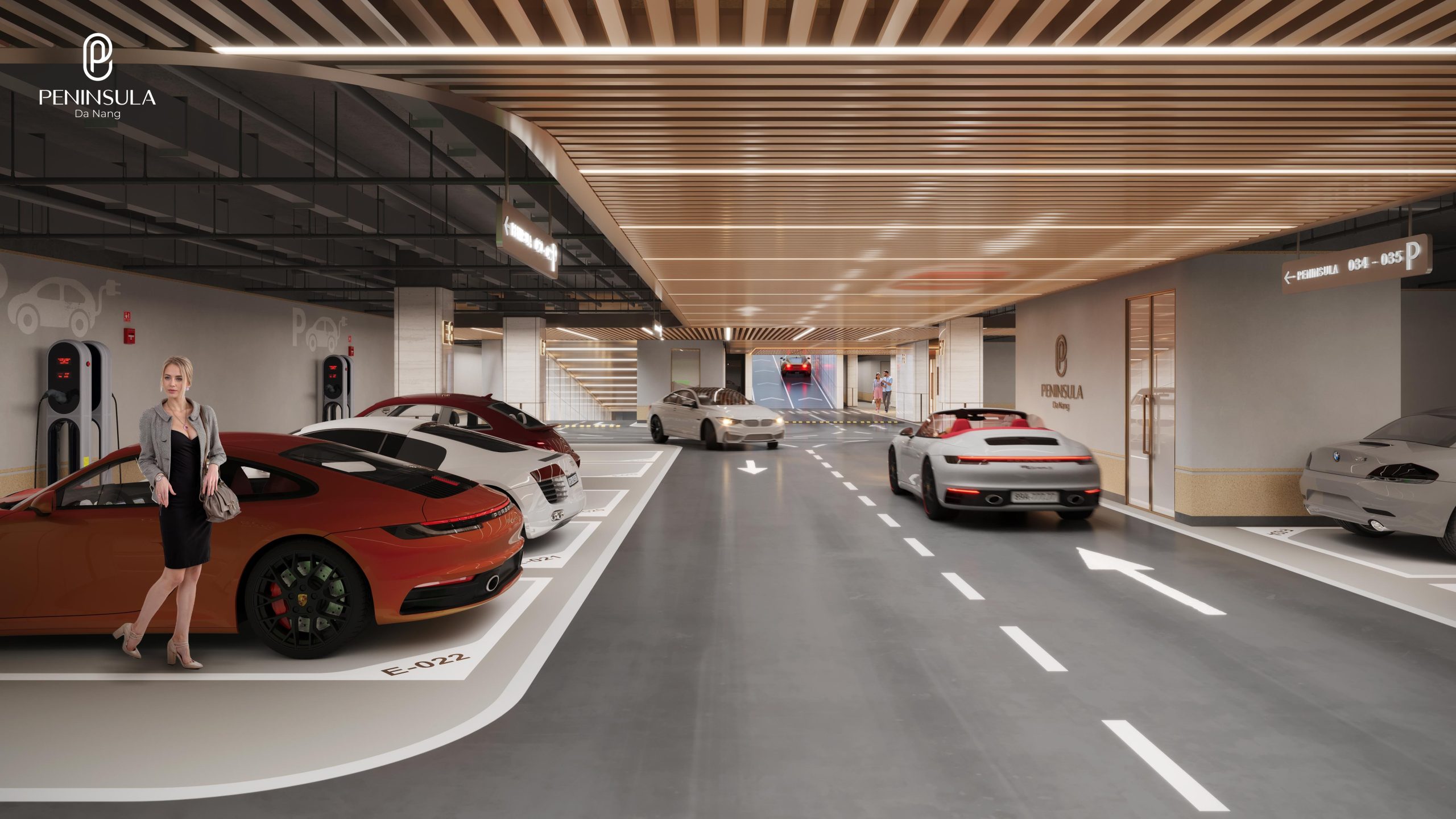 3 tầng hầm đỗ xe