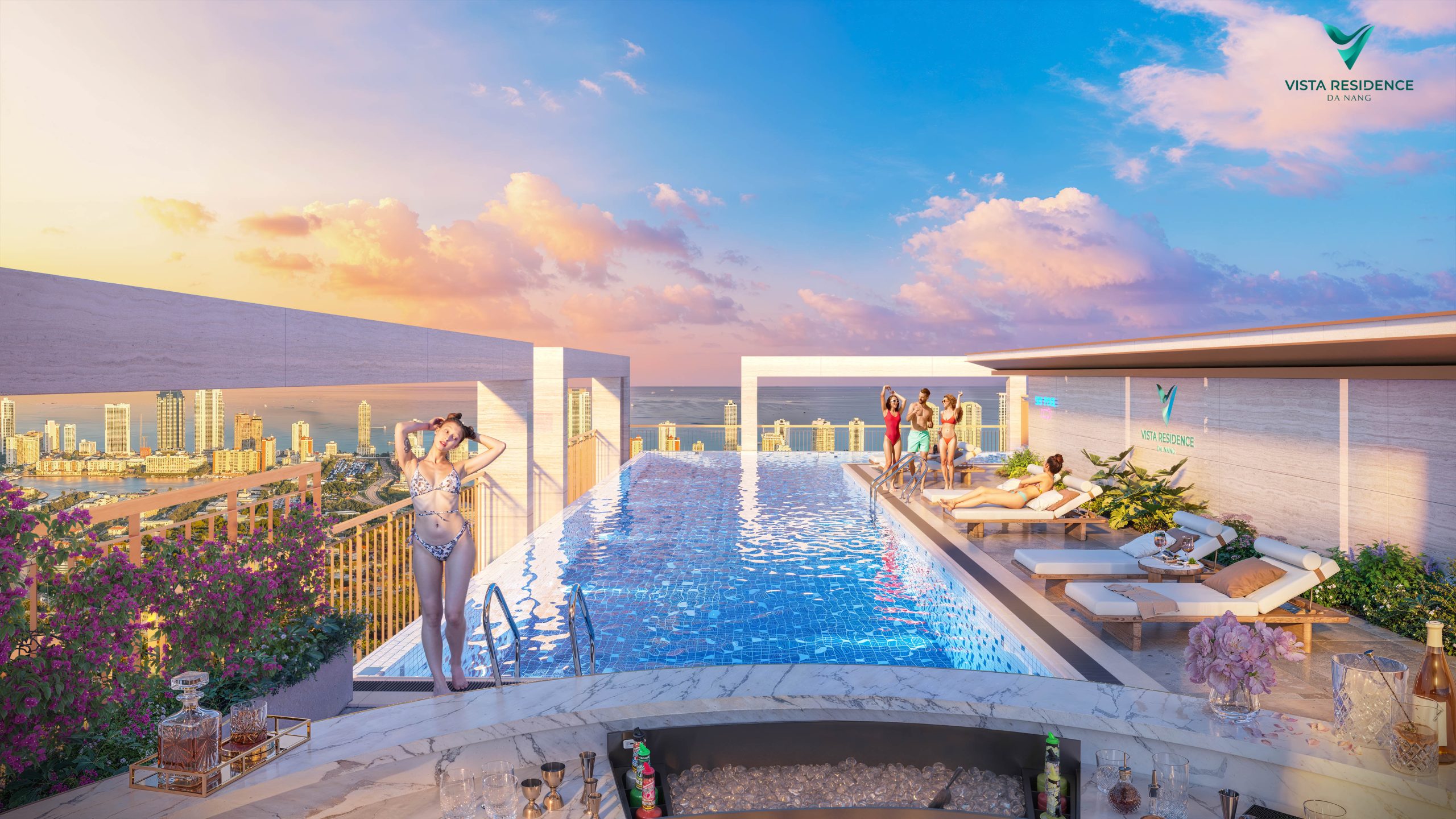 Hồ bơi vô cực (Sky-pool) 