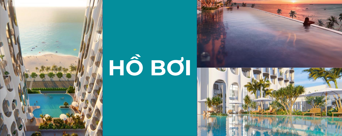 Hồ bơi vô cực tầng 5 hướng biển