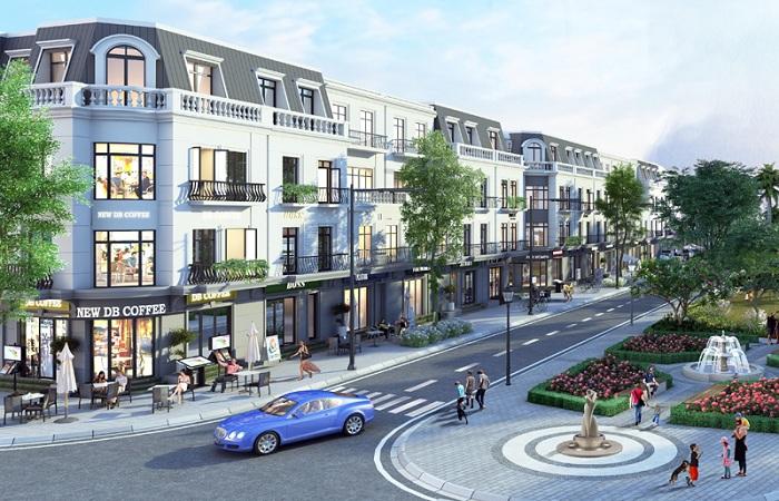 Trung tâm thương mại & shophouse khối đế
