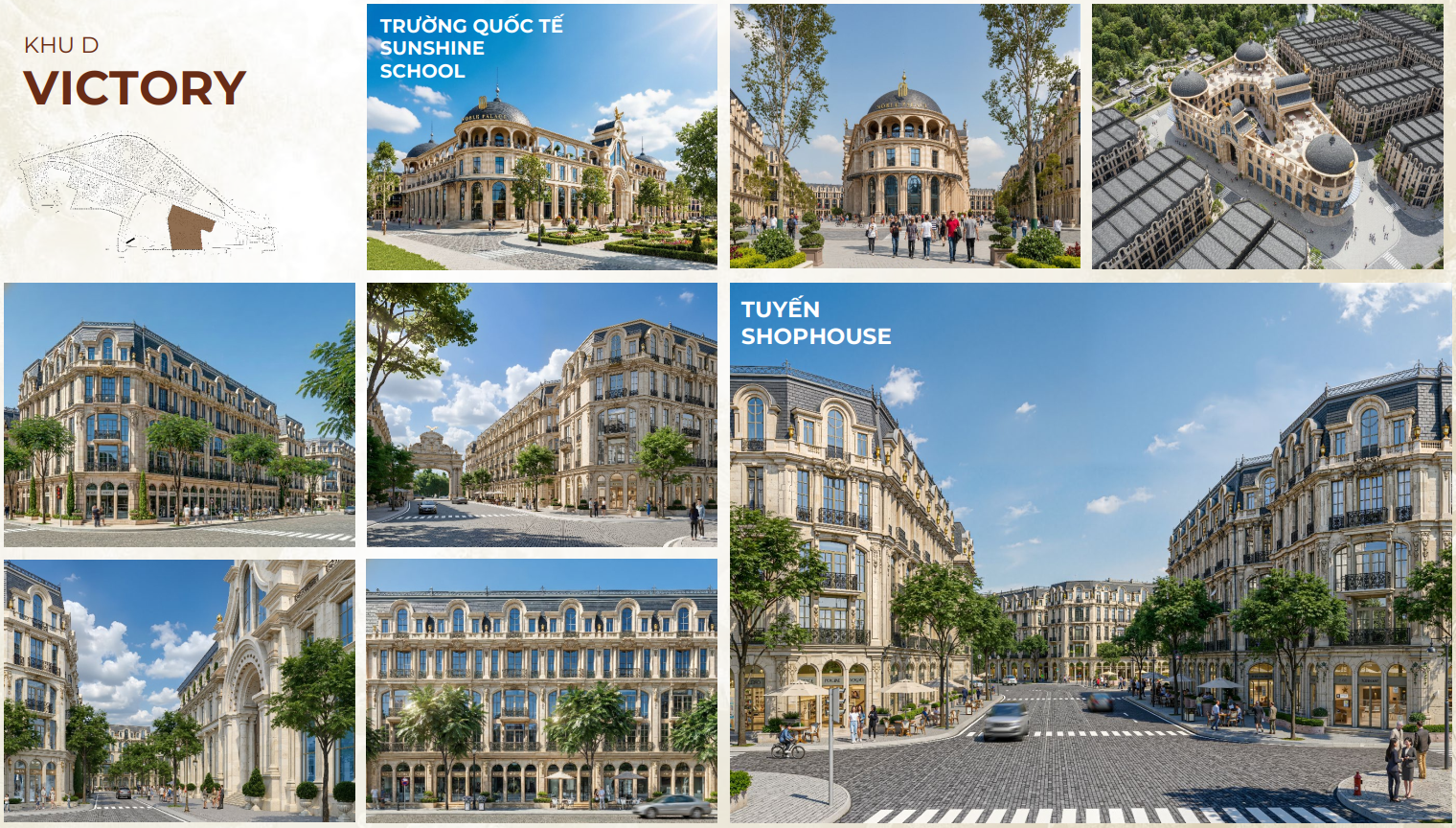 Trung tâm thương mại, shophouse sầm uất