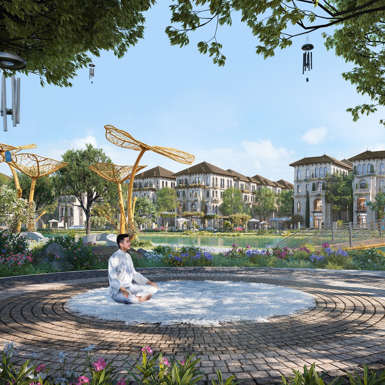 VƯỜN CHUÔNG GIÓ