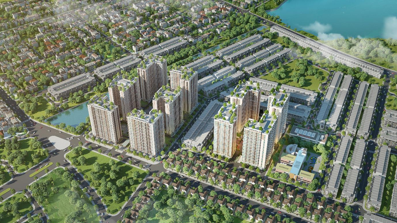 Bãi đỗ xe & hạ tầng nội khu