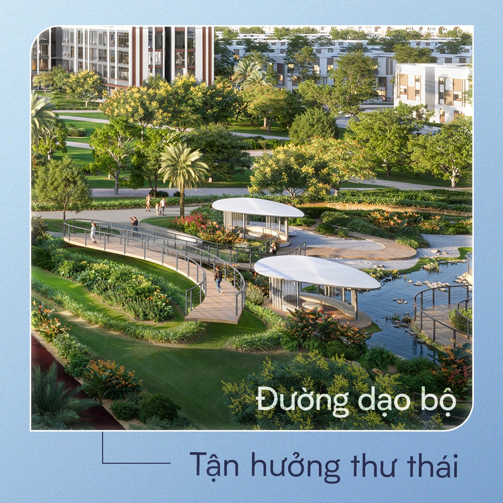 HÒA ĐIỆU NHỊP SỐNG VUI KHỎE MỖI NGÀY TẠI PHÂN KHU THE VISION