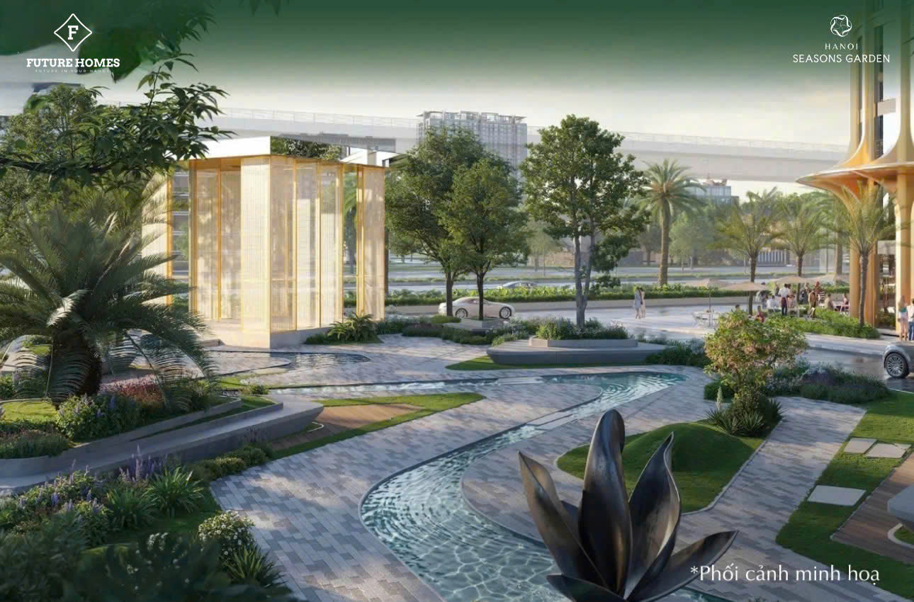 Sky Garden & vườn cảnh quan nội khu