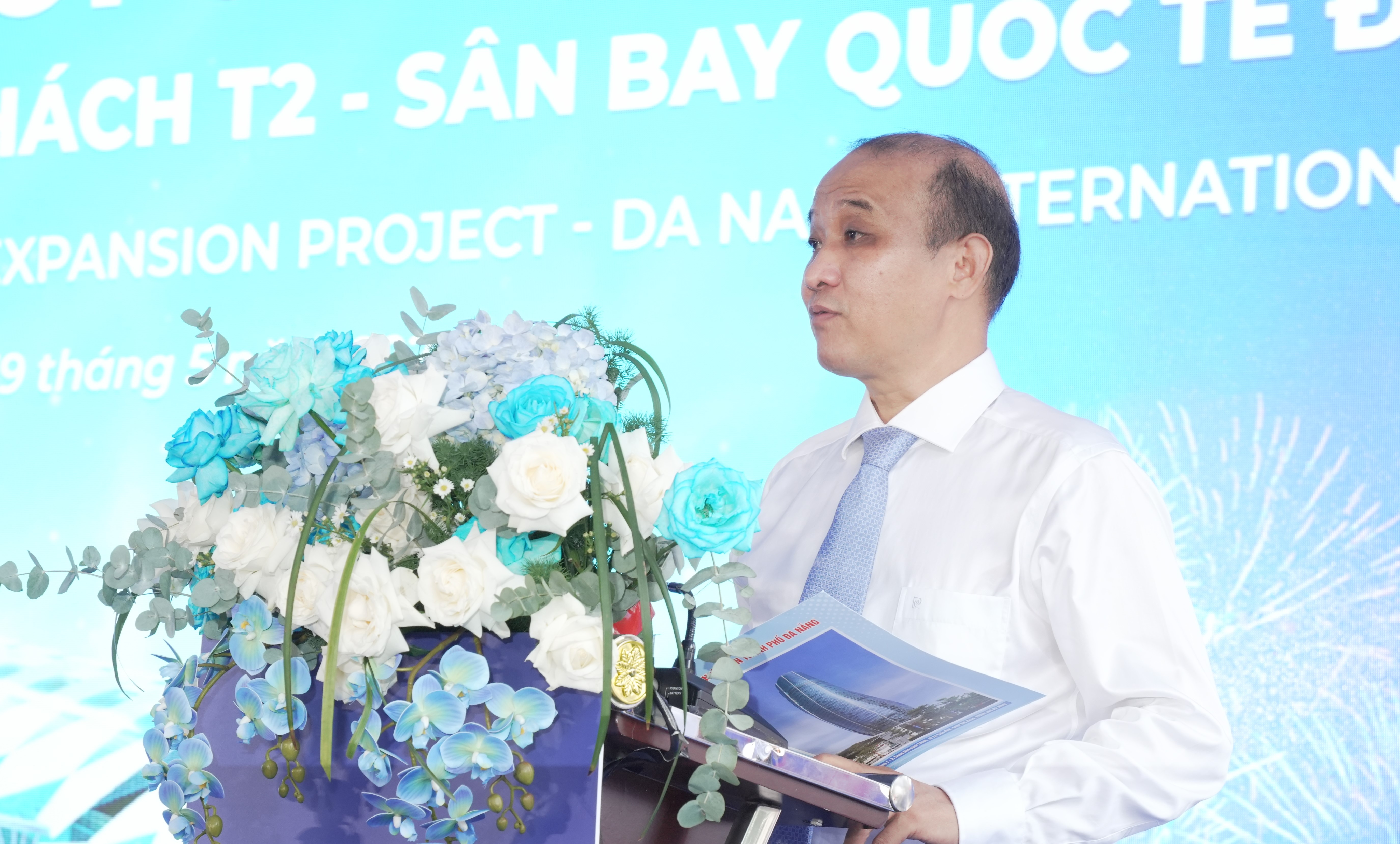 Ph&oacute; Chủ tịch UBND th&agrave;nh phố L&ecirc; Quang Nam ph&aacute;t biểu