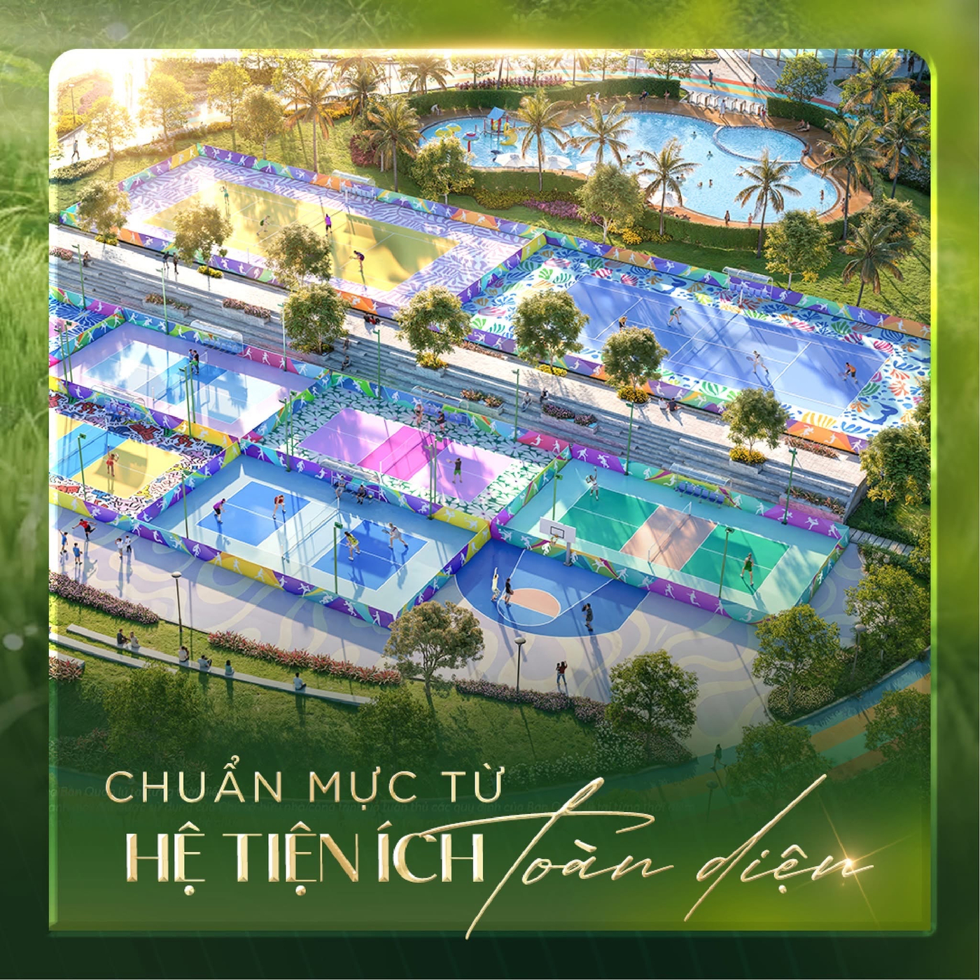 Hệ thống tiện ích “all-in-one” 