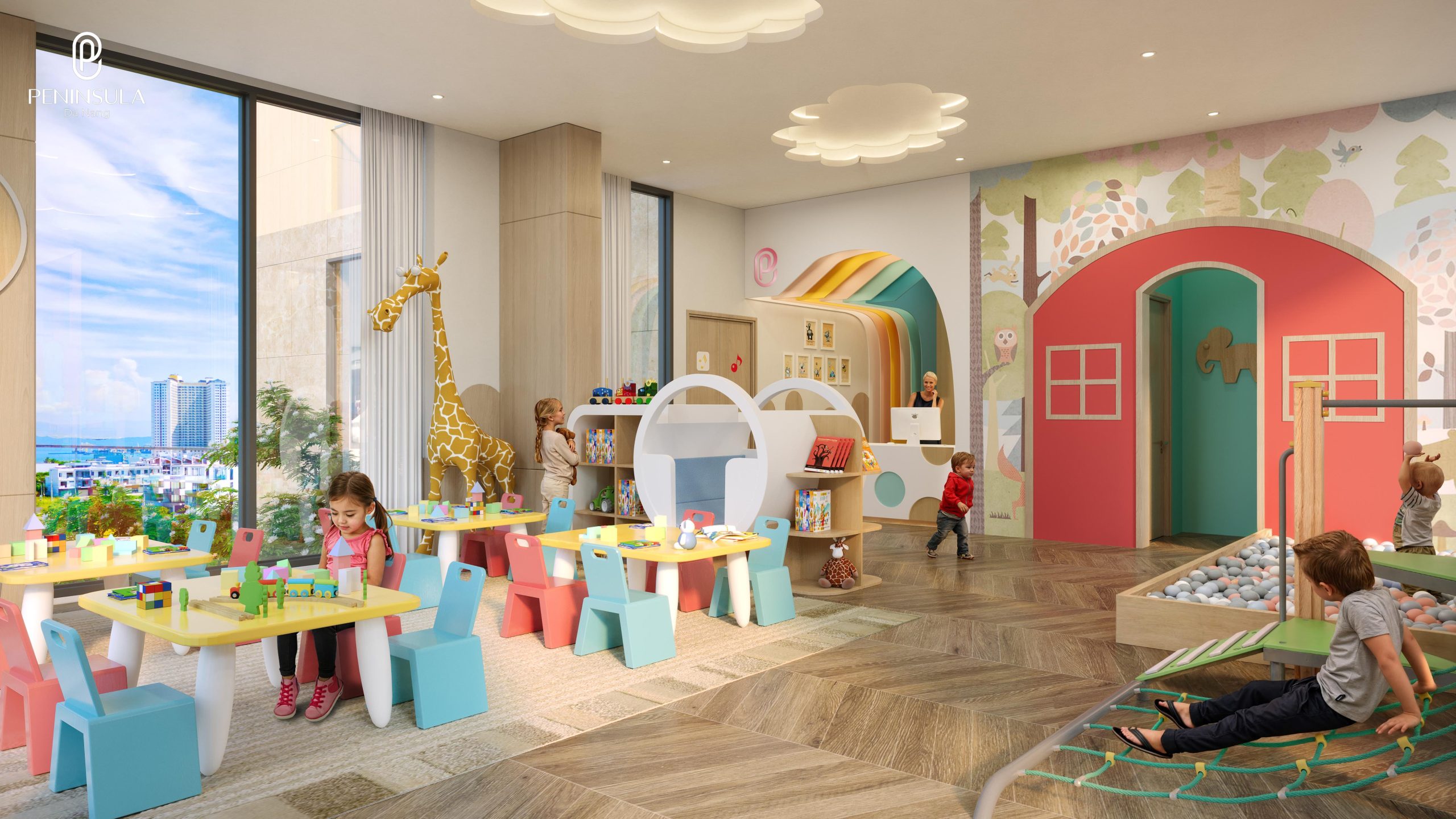 <span class='badge bg-label-danger me-1'>Chung</span>Khu vui chơi trẻ em & sân chơi / khu sinh hoạt cộng đồng 