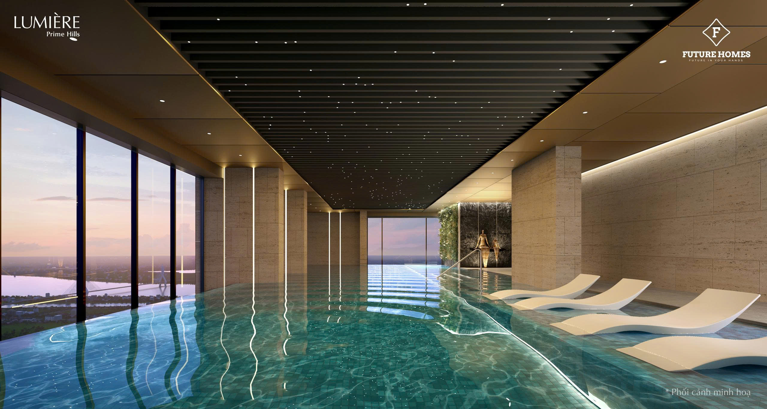 Bể bơi 4 mùa trong nhà