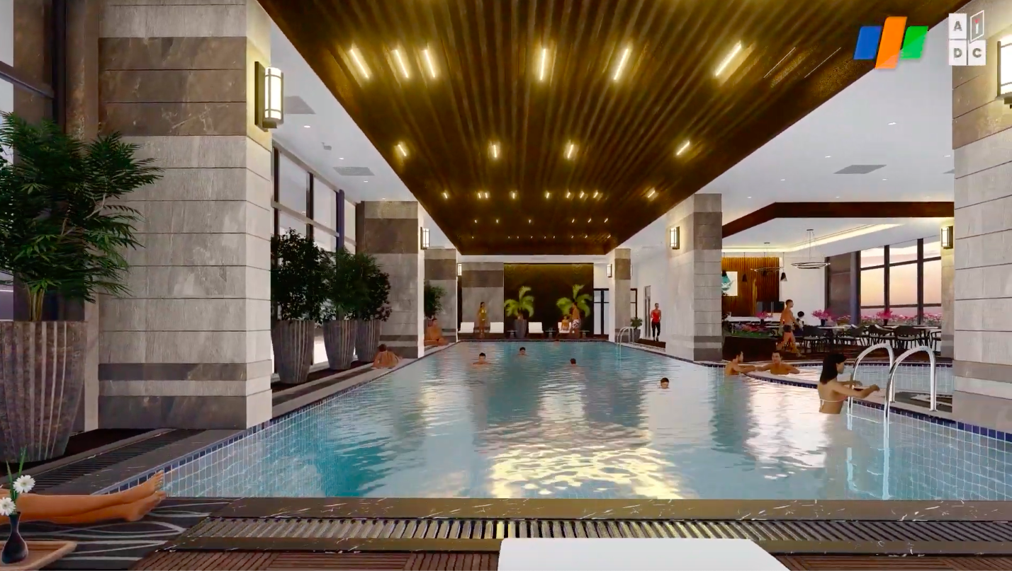 Bể bơi vô cực / bể bơi 4 mùa