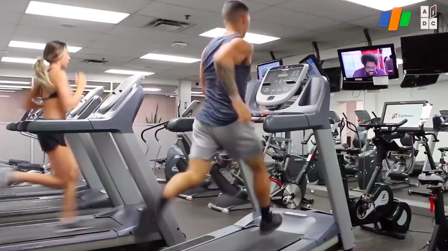 Khu gym trong nhà & ngoài trời