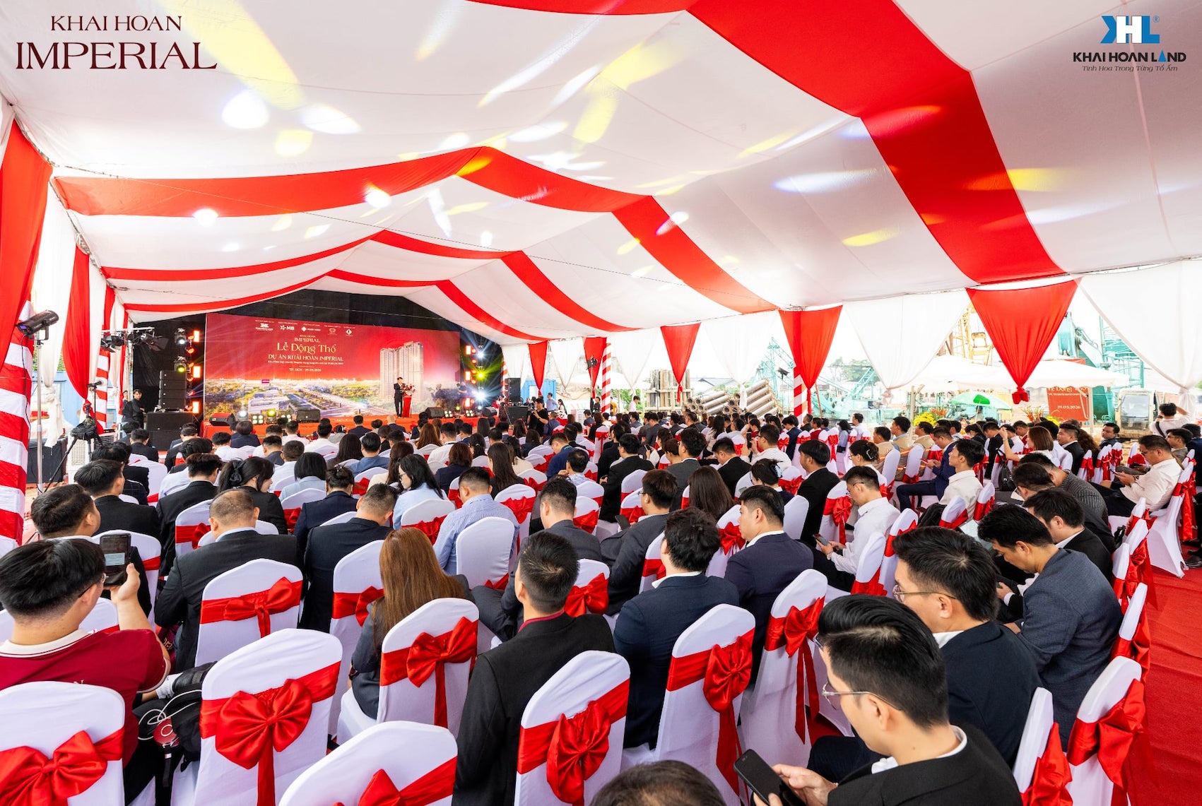 Lễ động thổ dự &aacute;n Khải Ho&agrave;n Imperial
