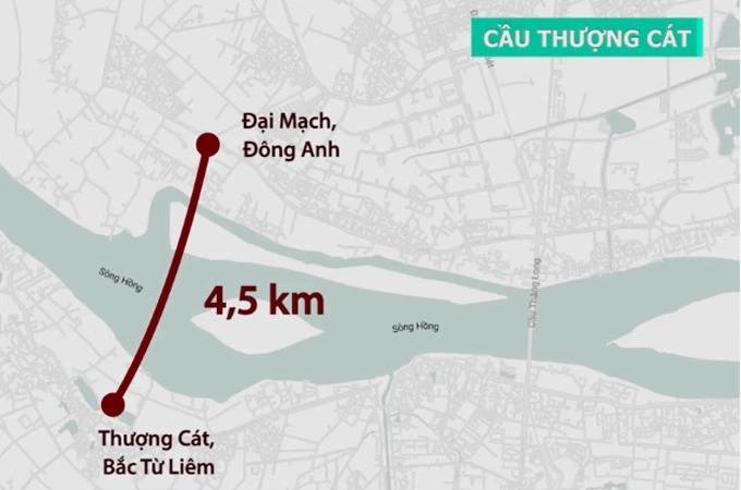 HÀ NỘI SẮP CÓ KHU ĐÔ THỊ HƠN 143 HA GẦN CẦU THƯỢNG CÁT