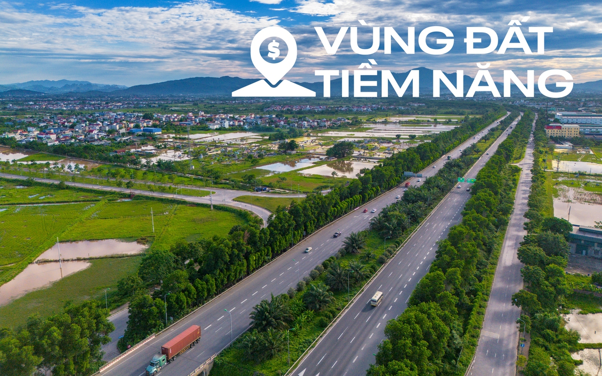 Toàn cảnh khu vực cách trung tâm 20km, nằm sát metro số 5, sắp có đại học Ngoại thương, Học viện Bưu chính chuyển về, giá đất vượt 100 triệu/m2