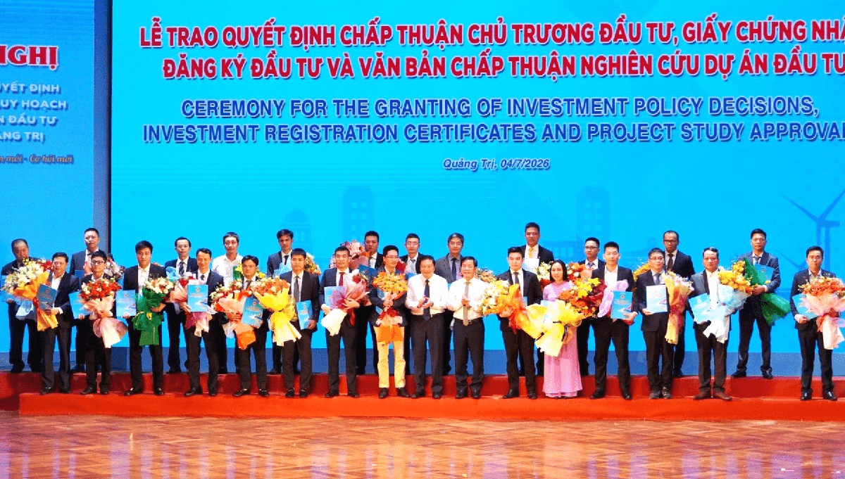 Một tỉnh hút gần 195.000 tỷ đồng vốn đầu tư vào loạt dự án trọng điểm, Sungroup và Sơn Hải góp mặt