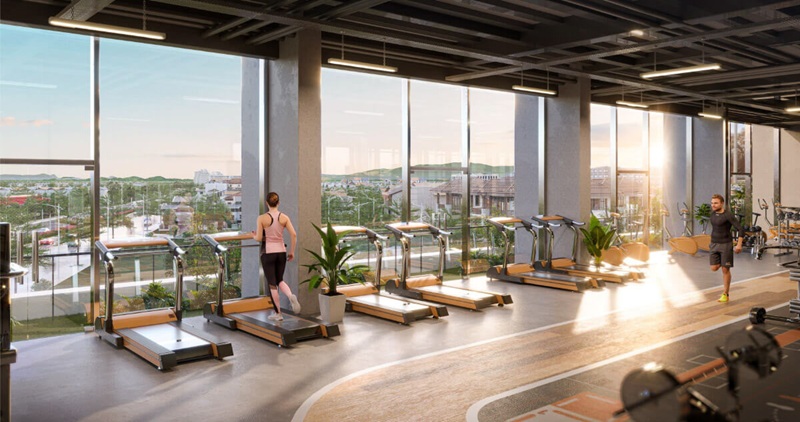 Phòng Gym hiện đại