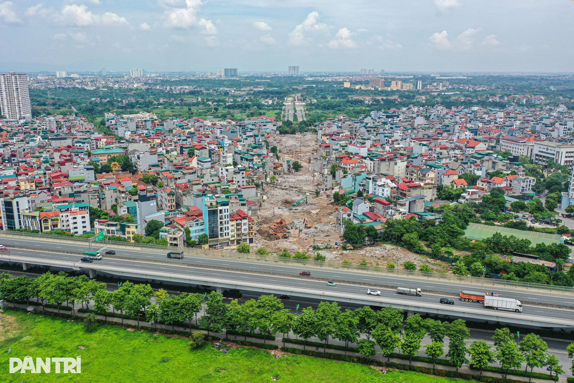 Giải tỏa thần tốc, chuẩn bị x&acirc;y dựng hầm chui T&acirc;y Thăng Long qua V&agrave;nh đai 3