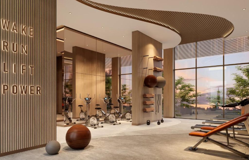 Phòng gym hiện đại