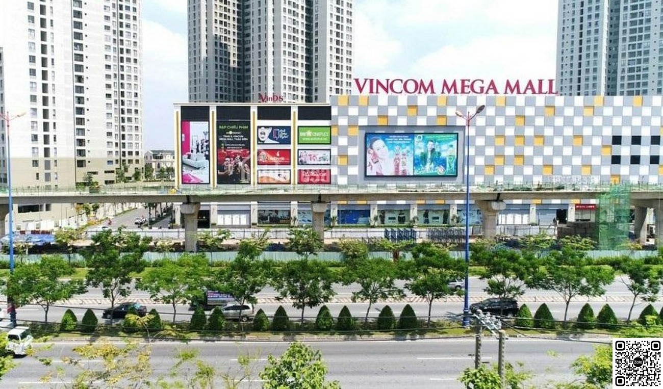 Trung tâm mua sắm Vincom Mega Thảo Điền.