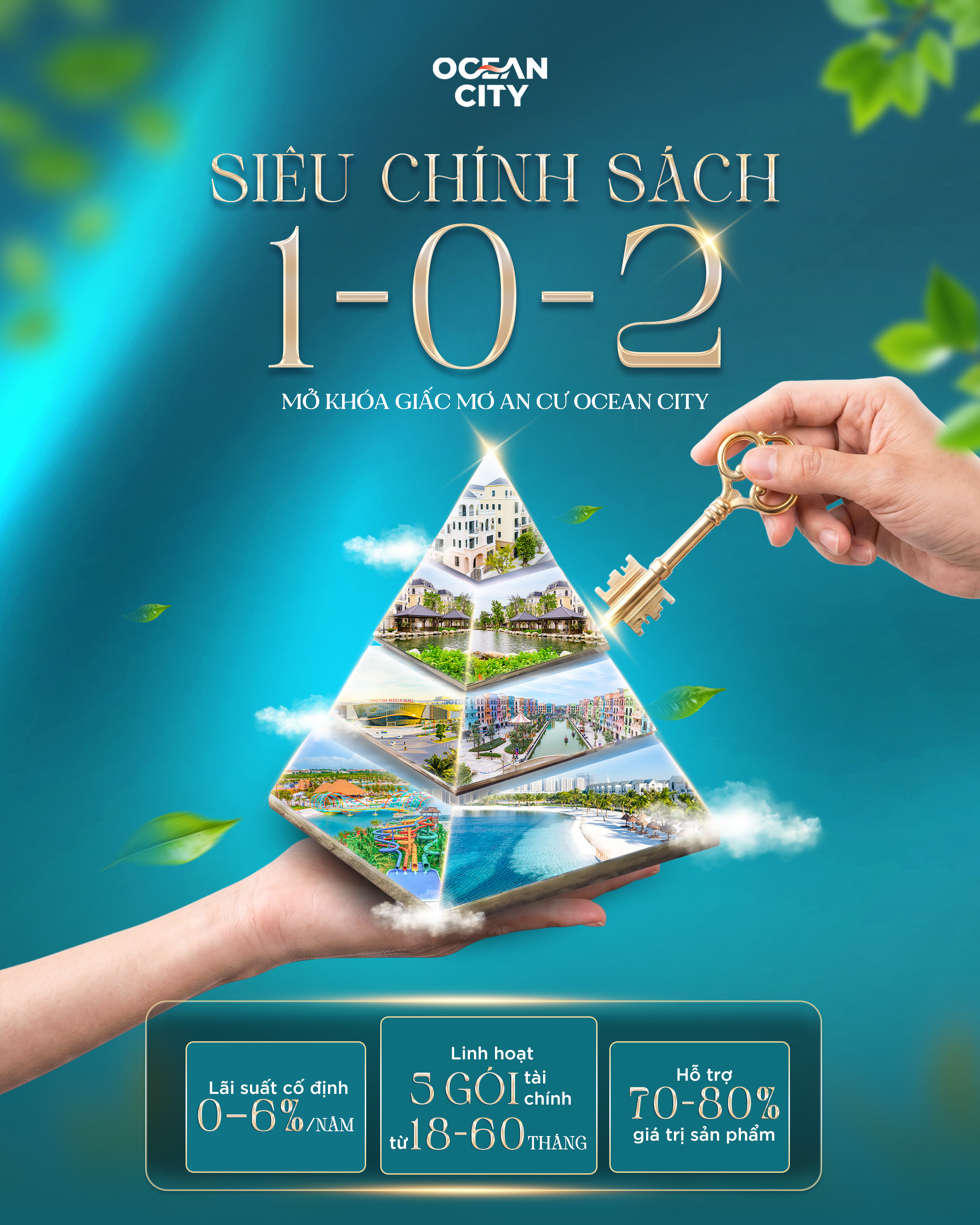 Siêu chính sách có 1-0-2, mở khóa giấc mơ an cư tại ocean city