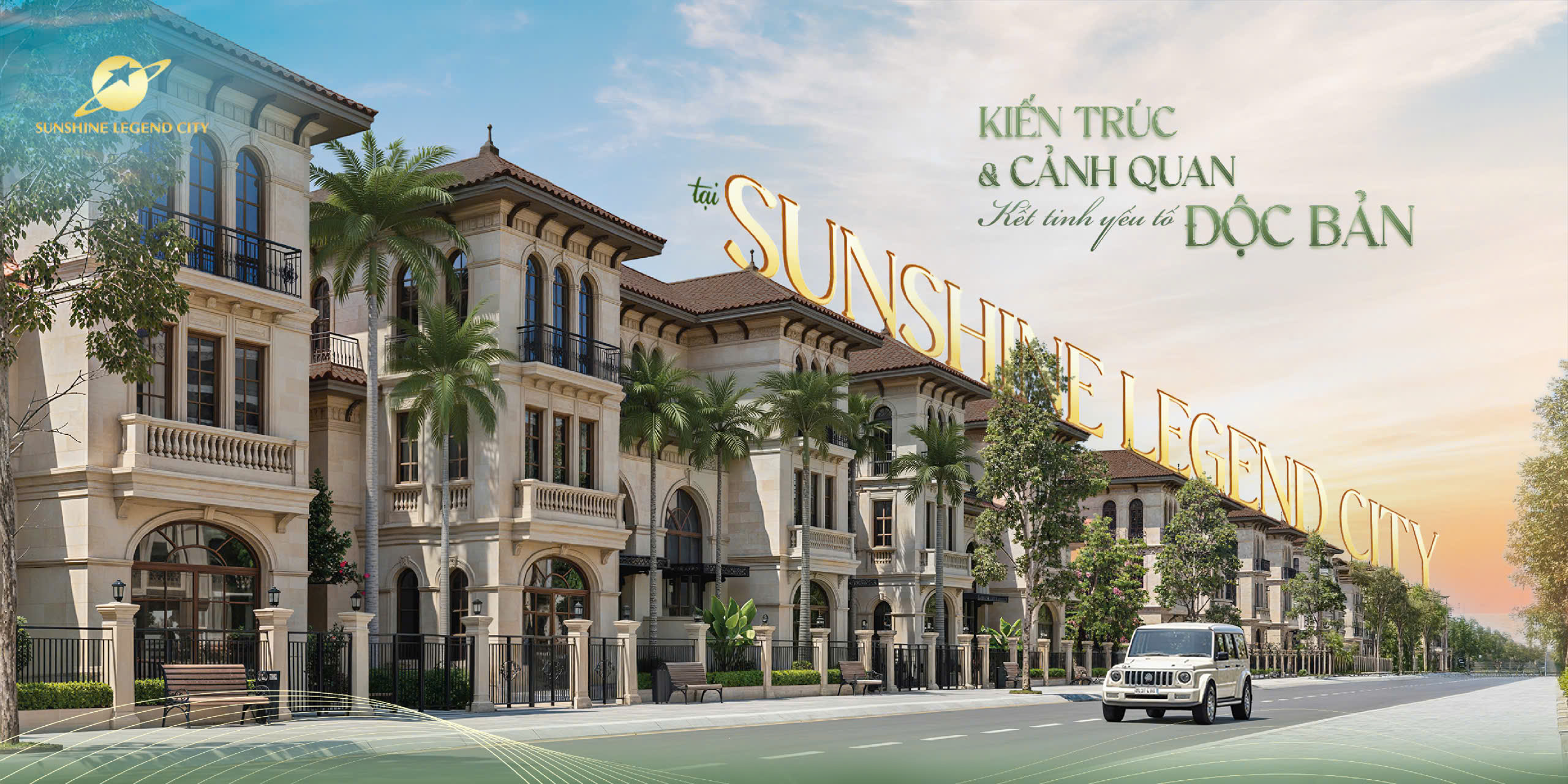 Cảnh quan vị thủy & kiến trúc hoàn mỹ kiến tạo dấu ấn riêng tại Sunshine Legend City