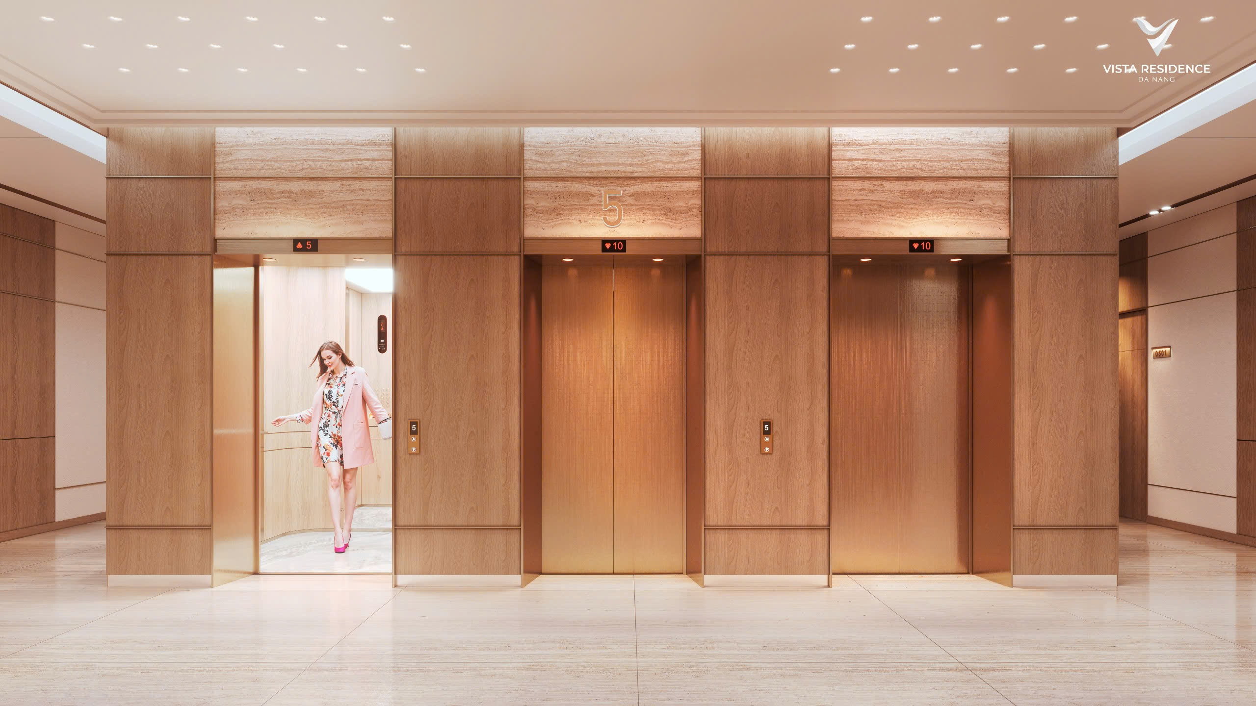 Tầng thương mại dịch vụ (Tầng 1-4)