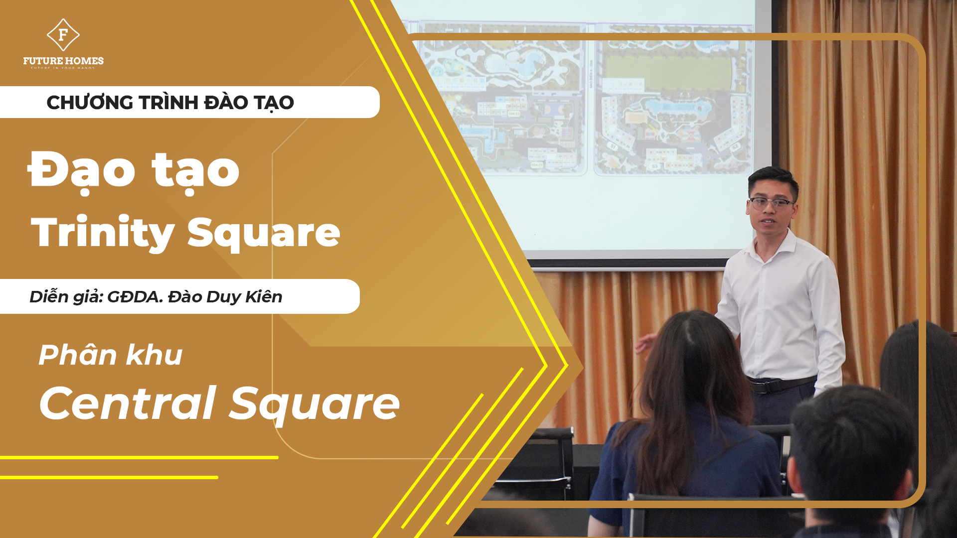 Đào tạo phân khu Central Square | Masteri Trinity Square